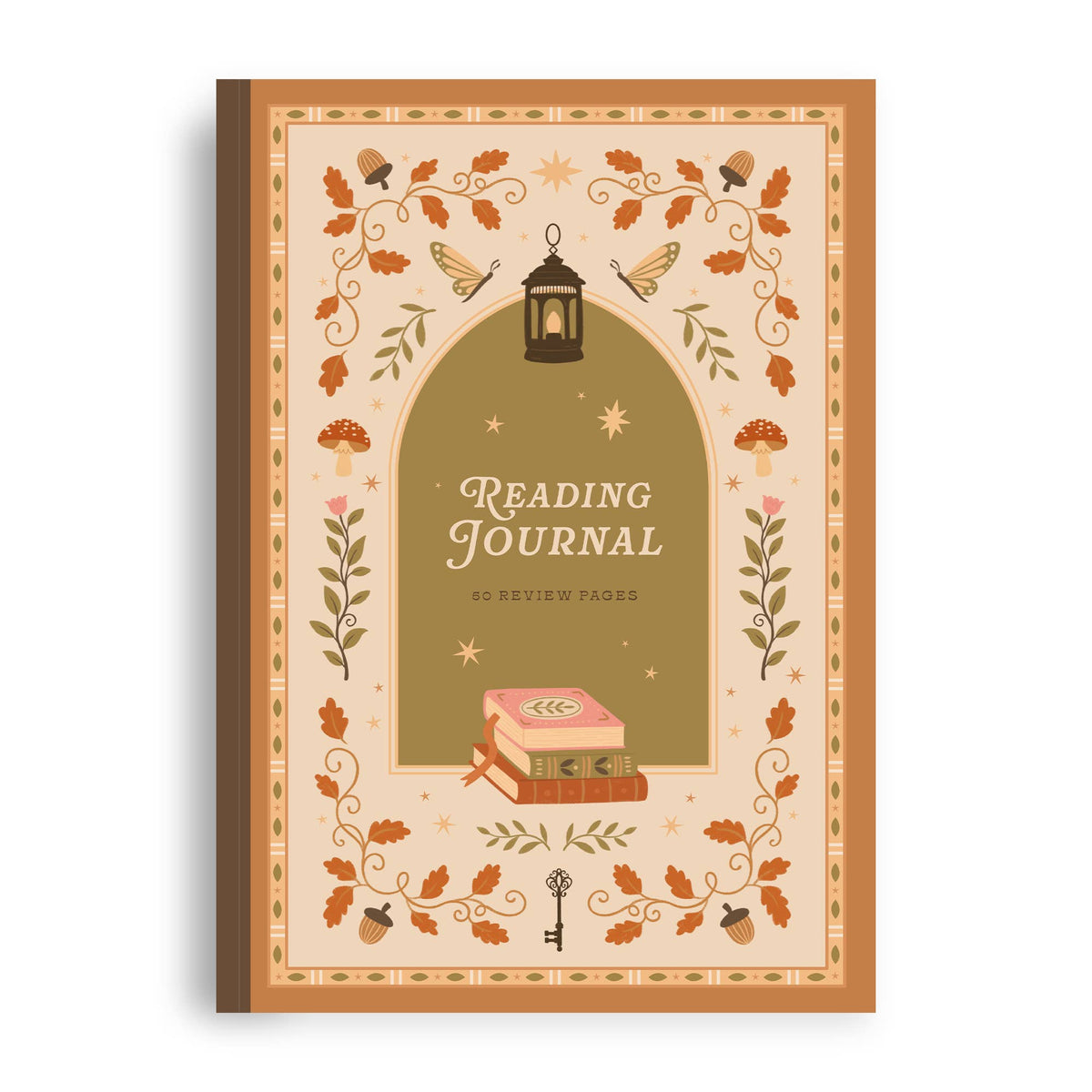 Cosy Season Reading Journal – 50 Book Review Notebook - Sweet Pea & Little Wolf