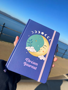 THE MOON DREAM JOURNAL WITH AMETHYST PEN