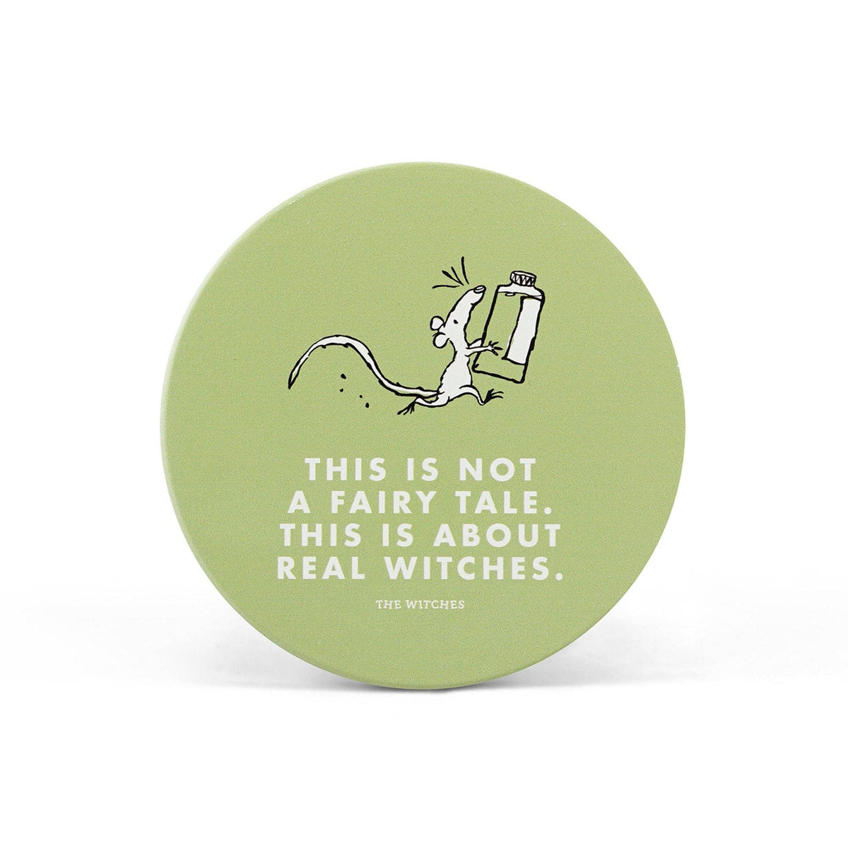 Single Ceramic Coaster- Roald Dahl (The Witches) - Sweet Pea & Little Wolf
