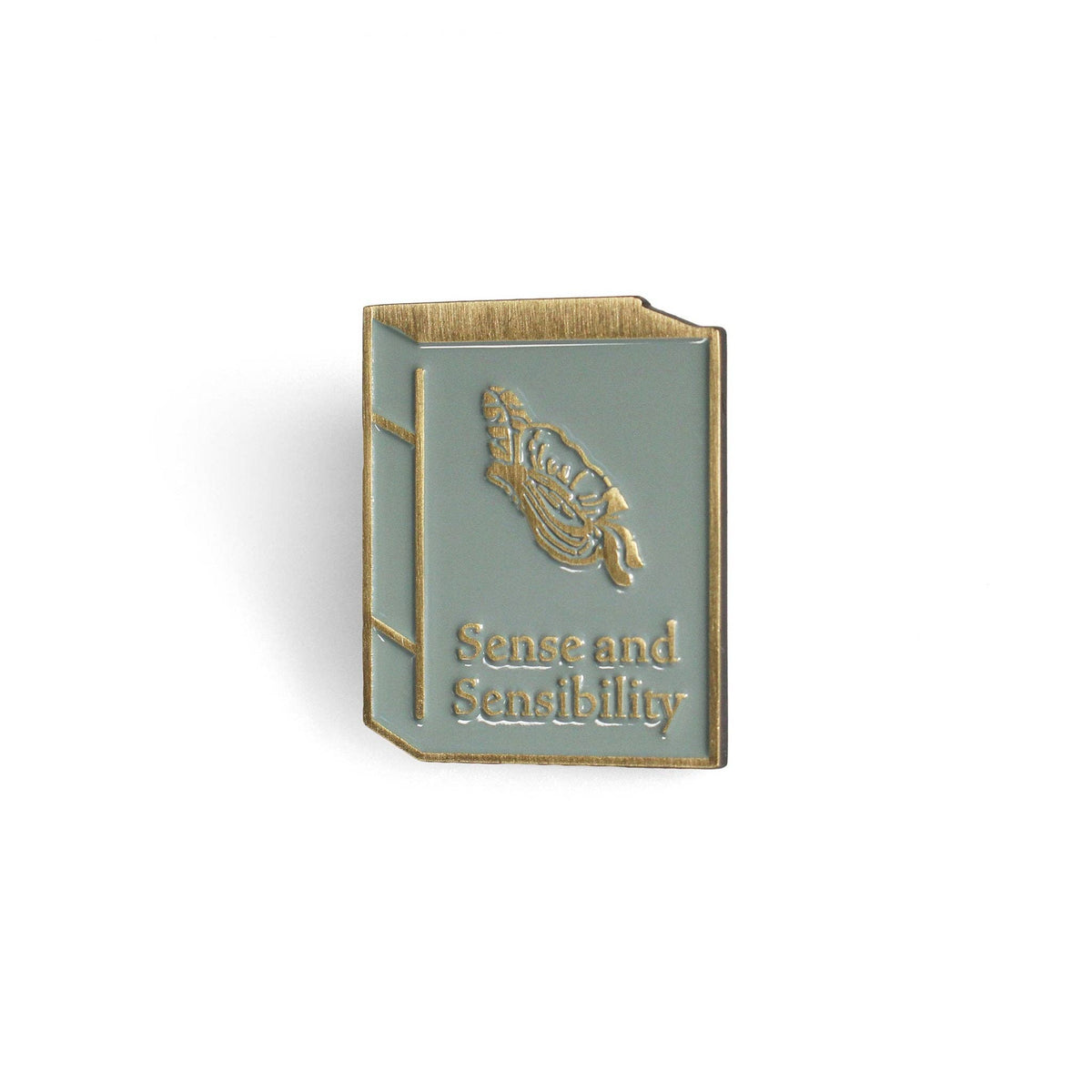 Pin Badge - Pulteney Press (Jane Austen) - Sweet Pea & Little Wolf