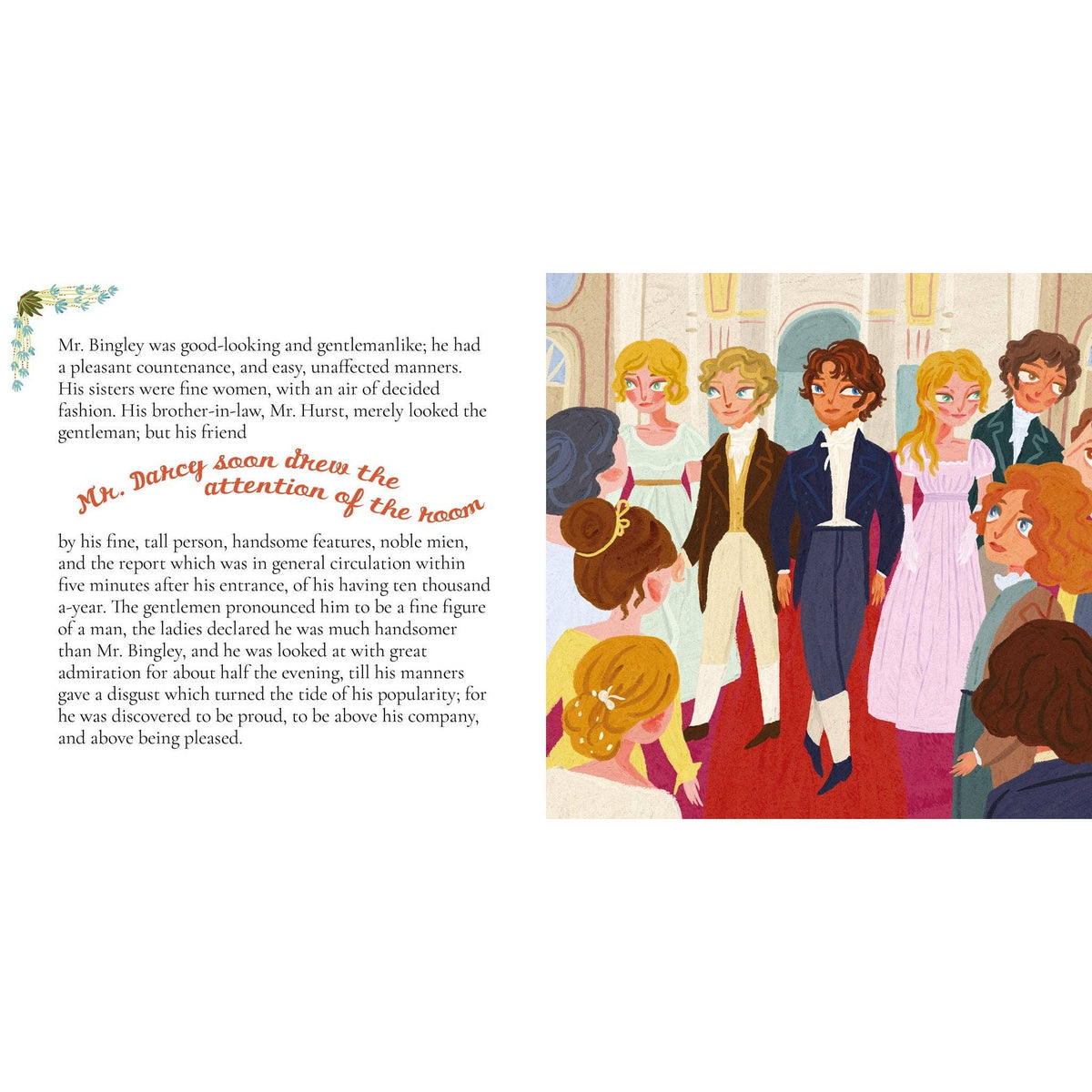 Pride & Prejudice Classic Moments Jane Austen - Sweet Pea & Little Wolf