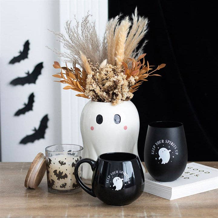 Sweet Halloween Ghost Flower Vase - Sweet Pea & Little Wolf