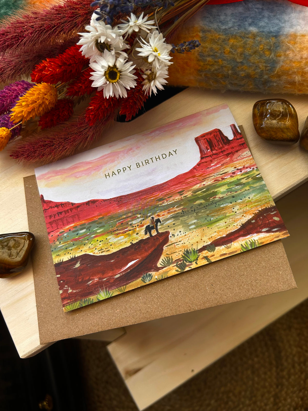 Happy Birthday Cowboy Card