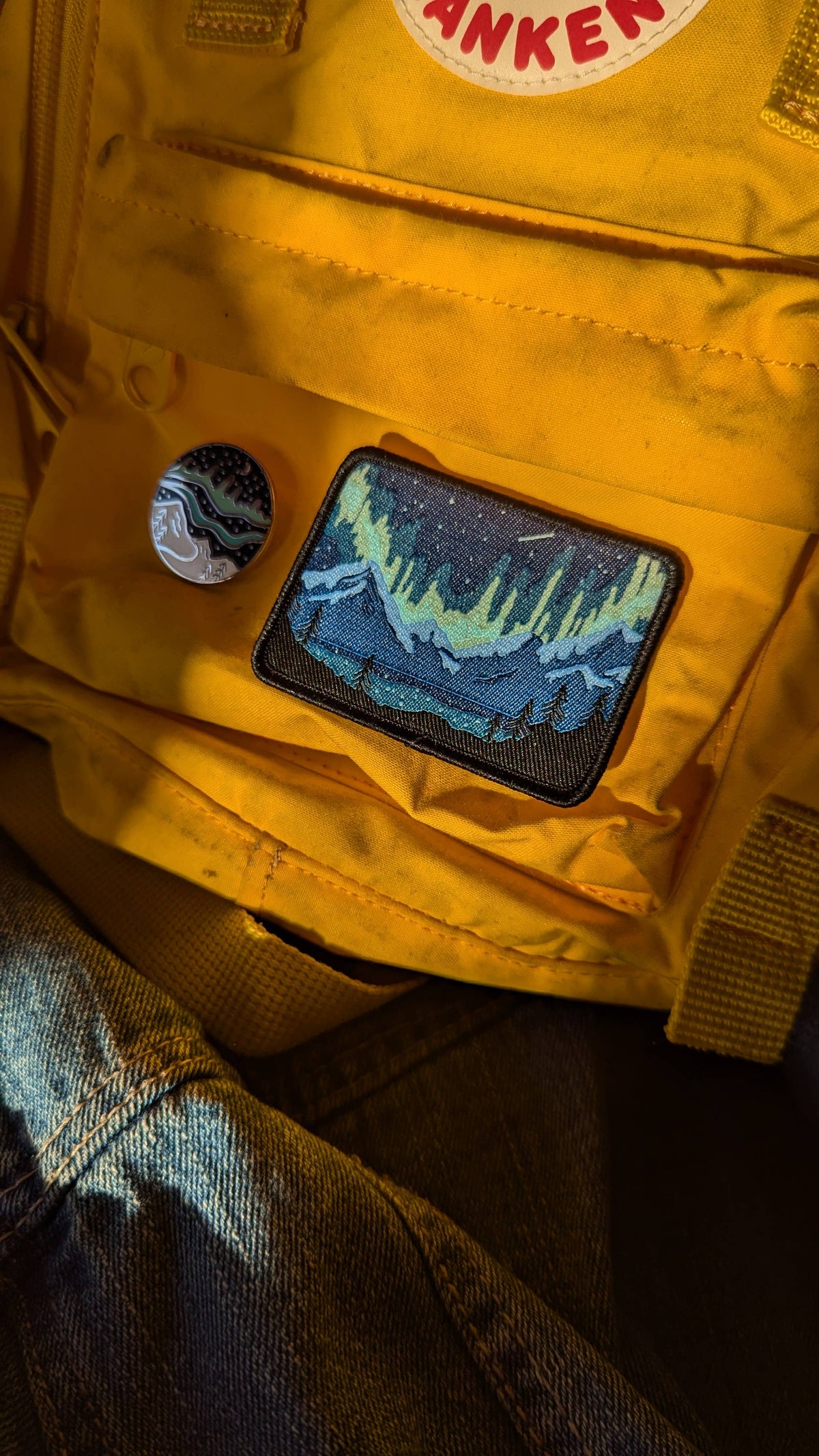 Northern Lights Iron on Patch