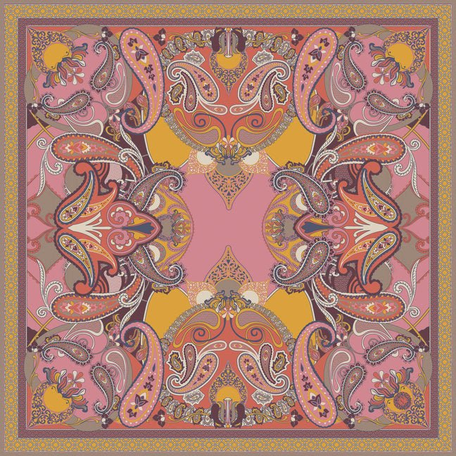 Paisley Square Scarf - Sweet Pea & Little Wolf