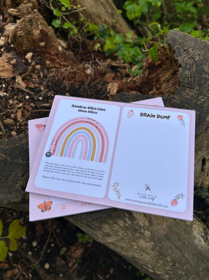 A6 Rainbow Brain Break Planner 🌈