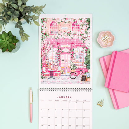 2027 Shopfront Scenes: Wall Calendar