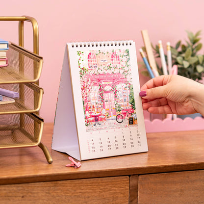 2027 Shopfront Scenes: Desk Calendar