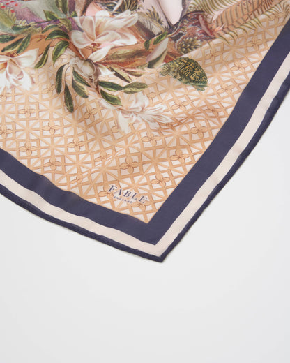 FABLE Wonderland Narrative Square Scarf