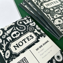Skull and Bones Dot Grid Notebook 💀