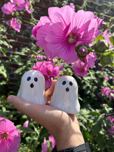 GHOST SALT AND PEPPER SHAKERS