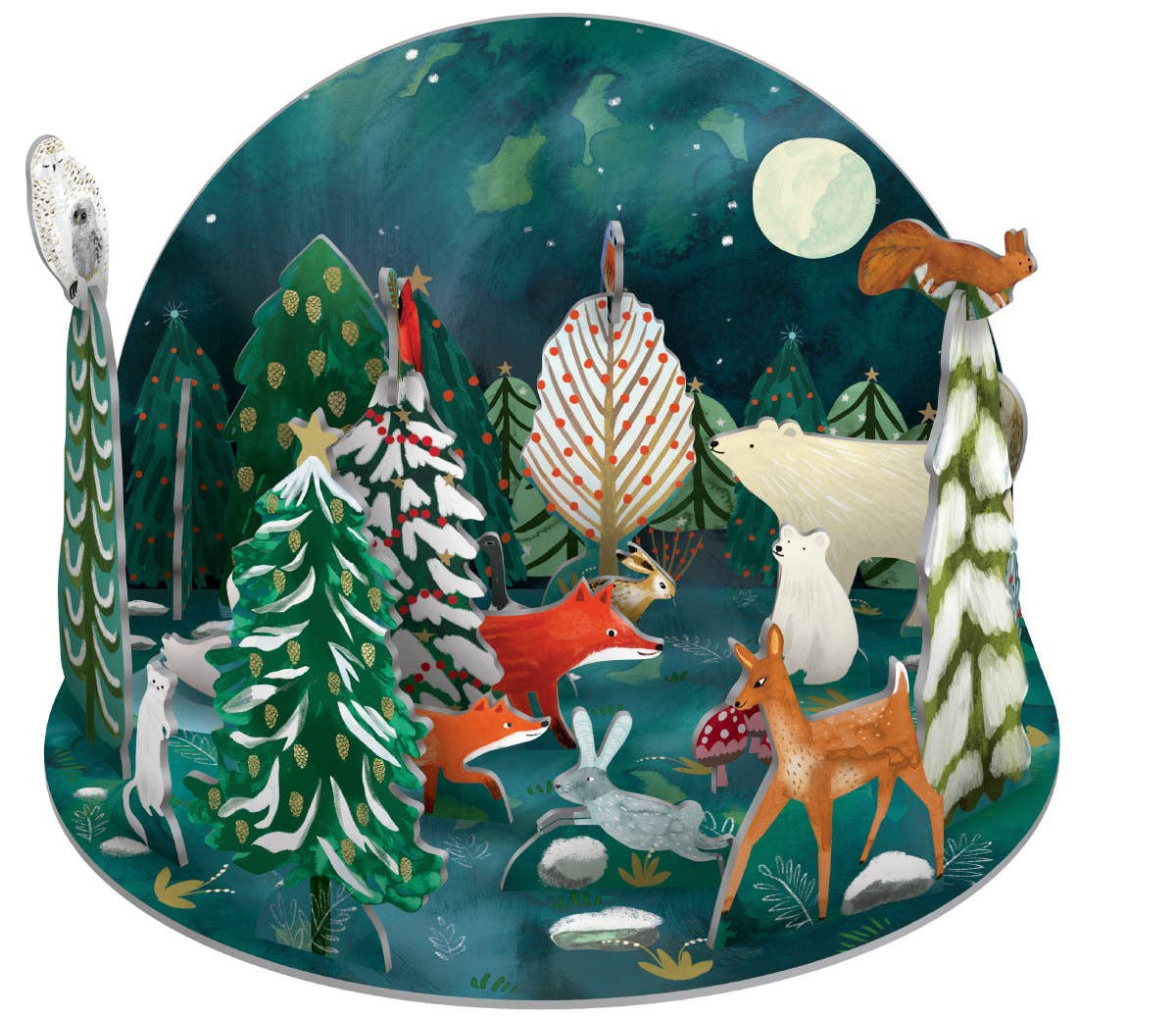 Northern Lights Pop & Slot 3D Advent Calendar