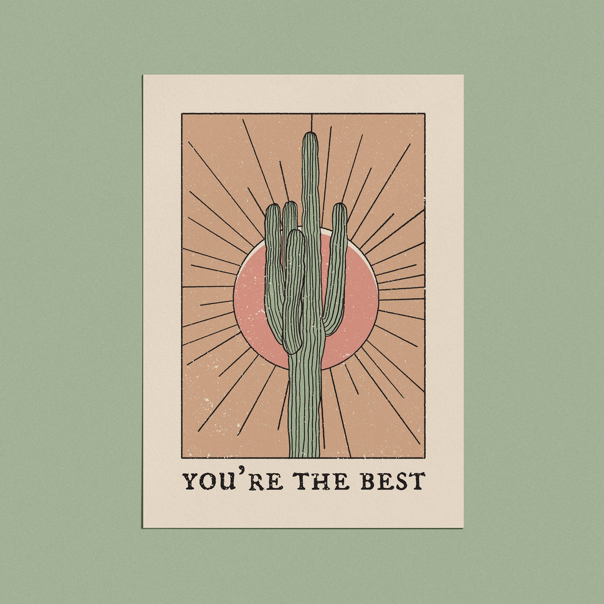 You're The Best Card