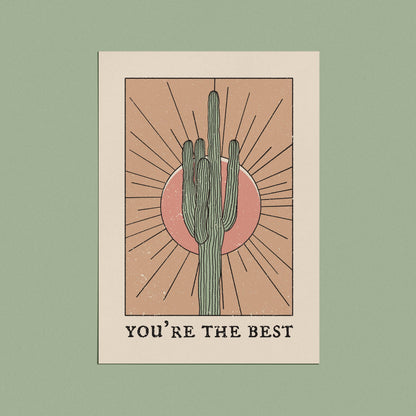 You're The Best Card
