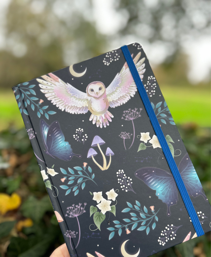 NIGHT FLIGHT OWL A5 NOTEBOOK
