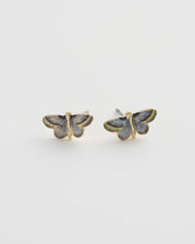 FABLE Deco Butterfly Blue Stud Earrings