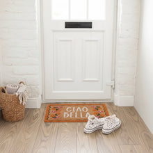 ORANGE CIAO BELLA DOORMAT