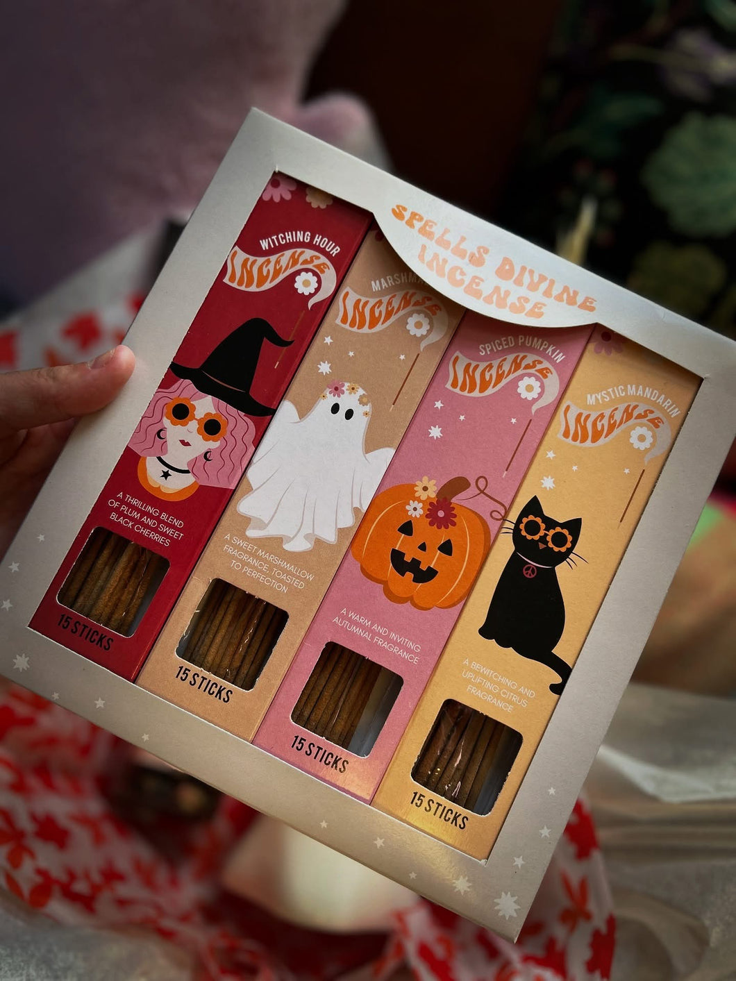 SPELLS DIVINE HALLOWEEN INCENSE STICK GIFT SET 🍂
