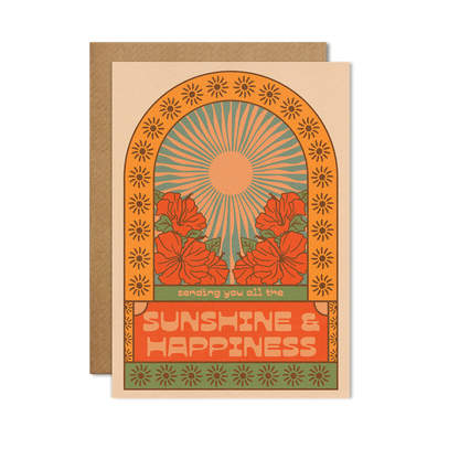 Sunshine & Happiness card