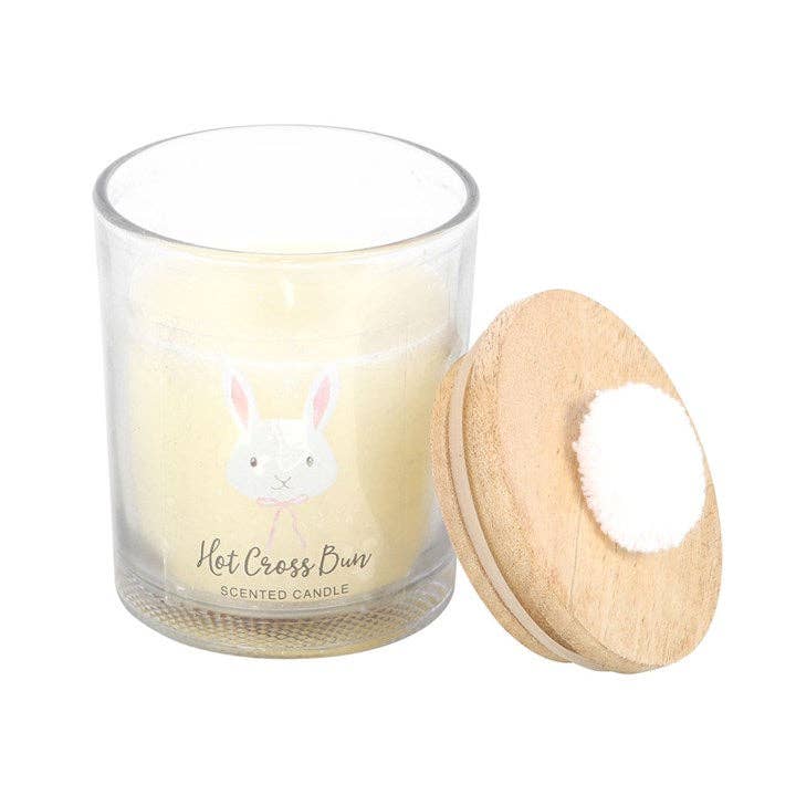Hot Cross Bun Easter Candle 🐇🌷