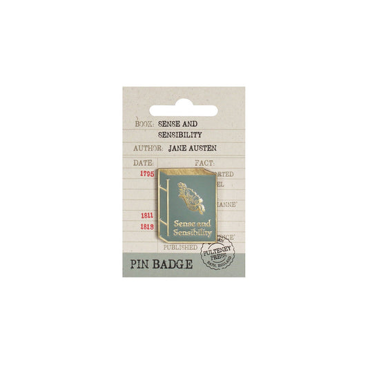 Pin Badge - Pulteney Press (Jane Austen)