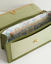 FABLE Embroidered Kingfisher Cross Body Purse