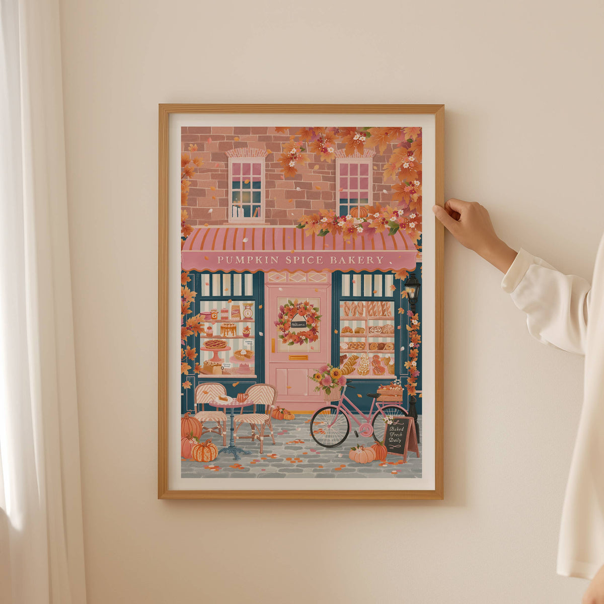 Pumpkin Spice Bakery Print A4
