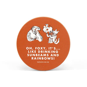 Single Ceramic Coaster- Roald Dahl (Fantastic Mr Fox)