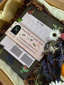 Goblincore Daily Planner 🐌🍃🍄