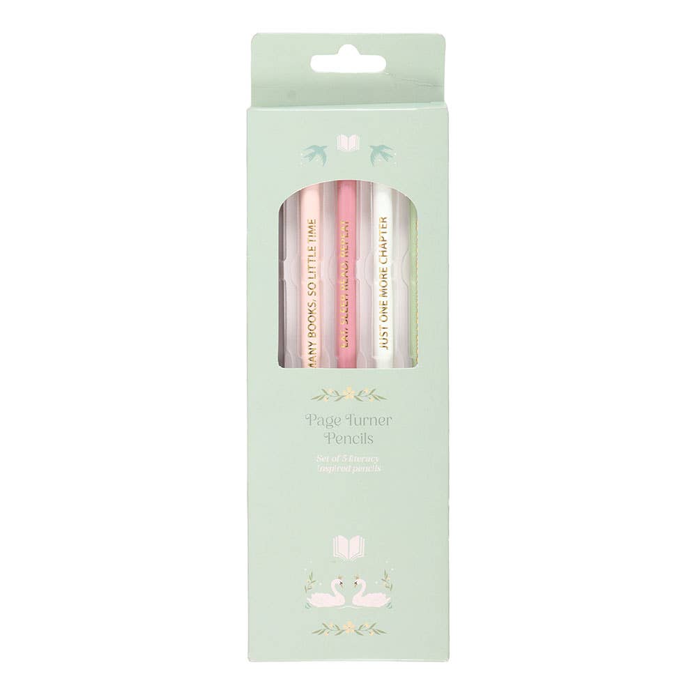 Pack of 5 Book Inspired Pencils ✏️