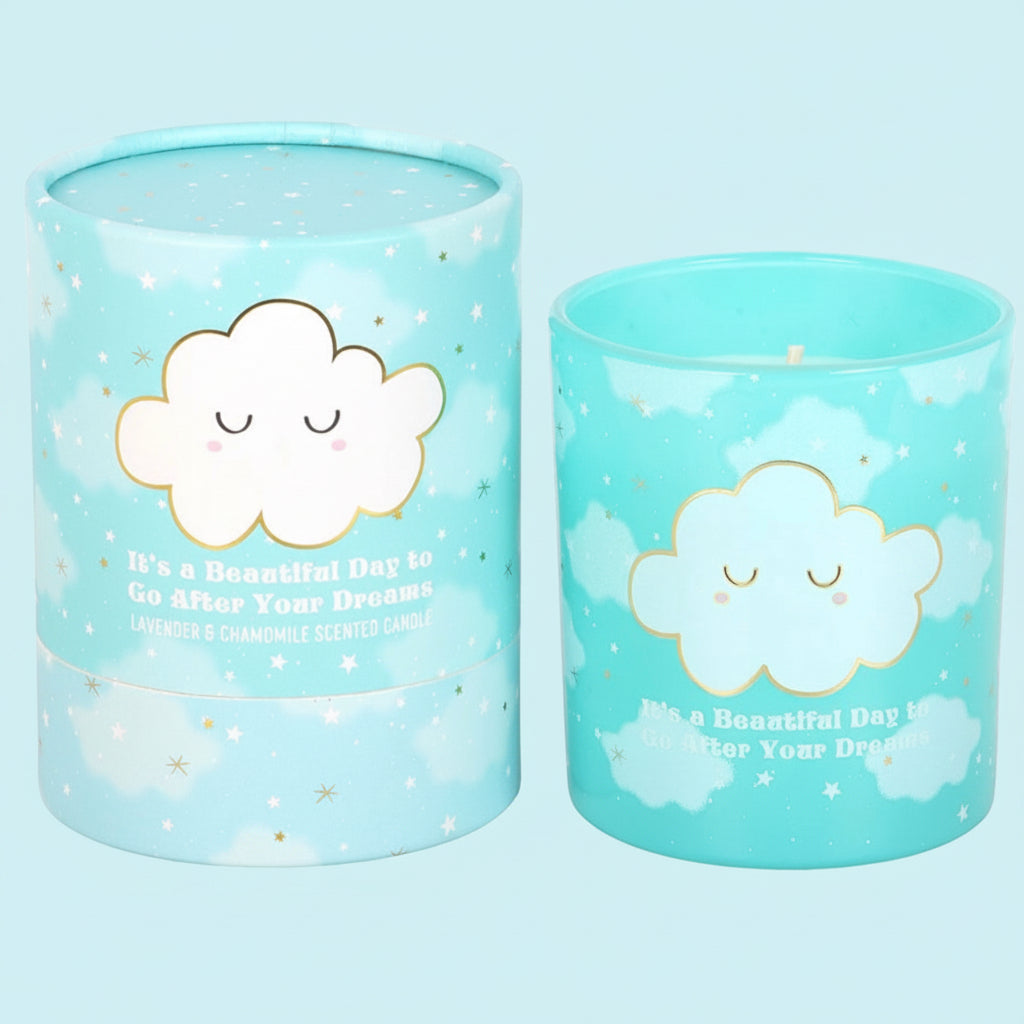 CLOUD PRINT LAVENDER & CHAMOMILE CANDLE ☁️