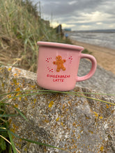 PINK GINGERBREAD LATTE MUG