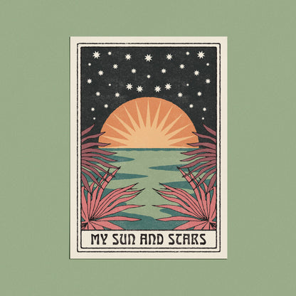 My Sun and Stars Card