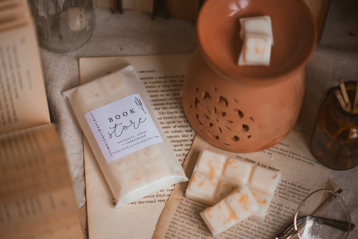 Bookstore Scented Snap Bar Wax Melt
