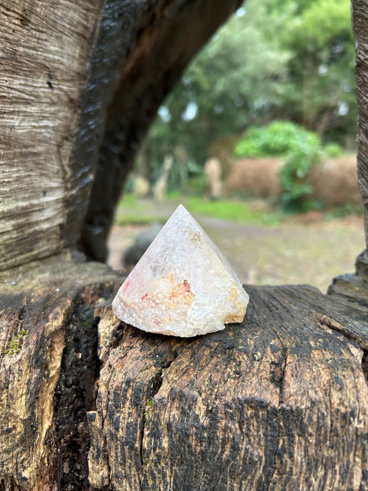Large Pink Amethyst Rough Polished Point