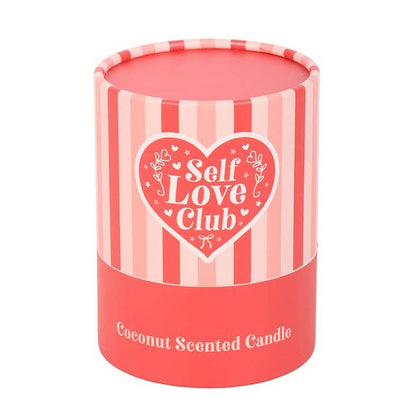 Self Love Club Coconut Valentine's Day Candle