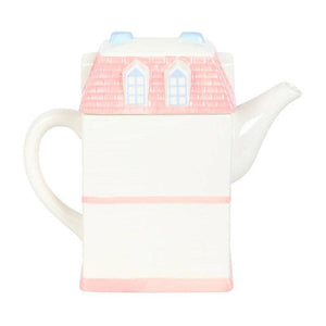 Pastel House Shaped Teapot