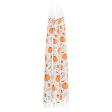 Set of 3 Autumn Pumpkin Taper Candles