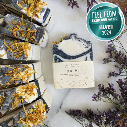 Rosemary & Activated Charcoal Spa Bar