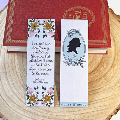 Little Women - 'The Key To My Castle' Jo March Bookmark