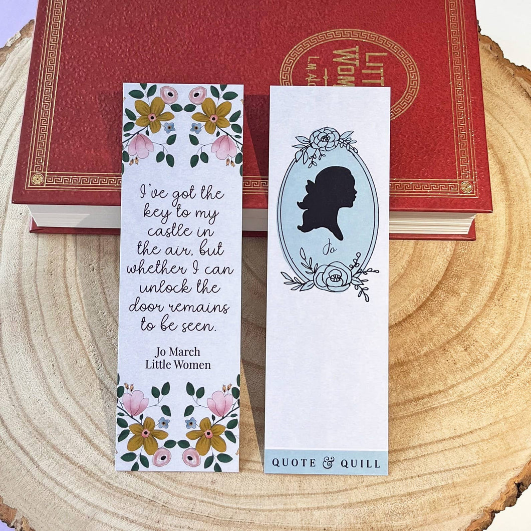 Little Women - 'The Key To My Castle' Jo March Bookmark