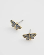 FABLE Deco Butterfly Blue Stud Earrings