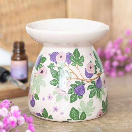 Fig Tree Print Oil Burner