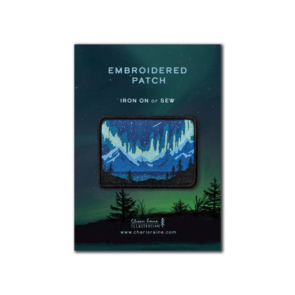 Northern Lights Iron on Patch