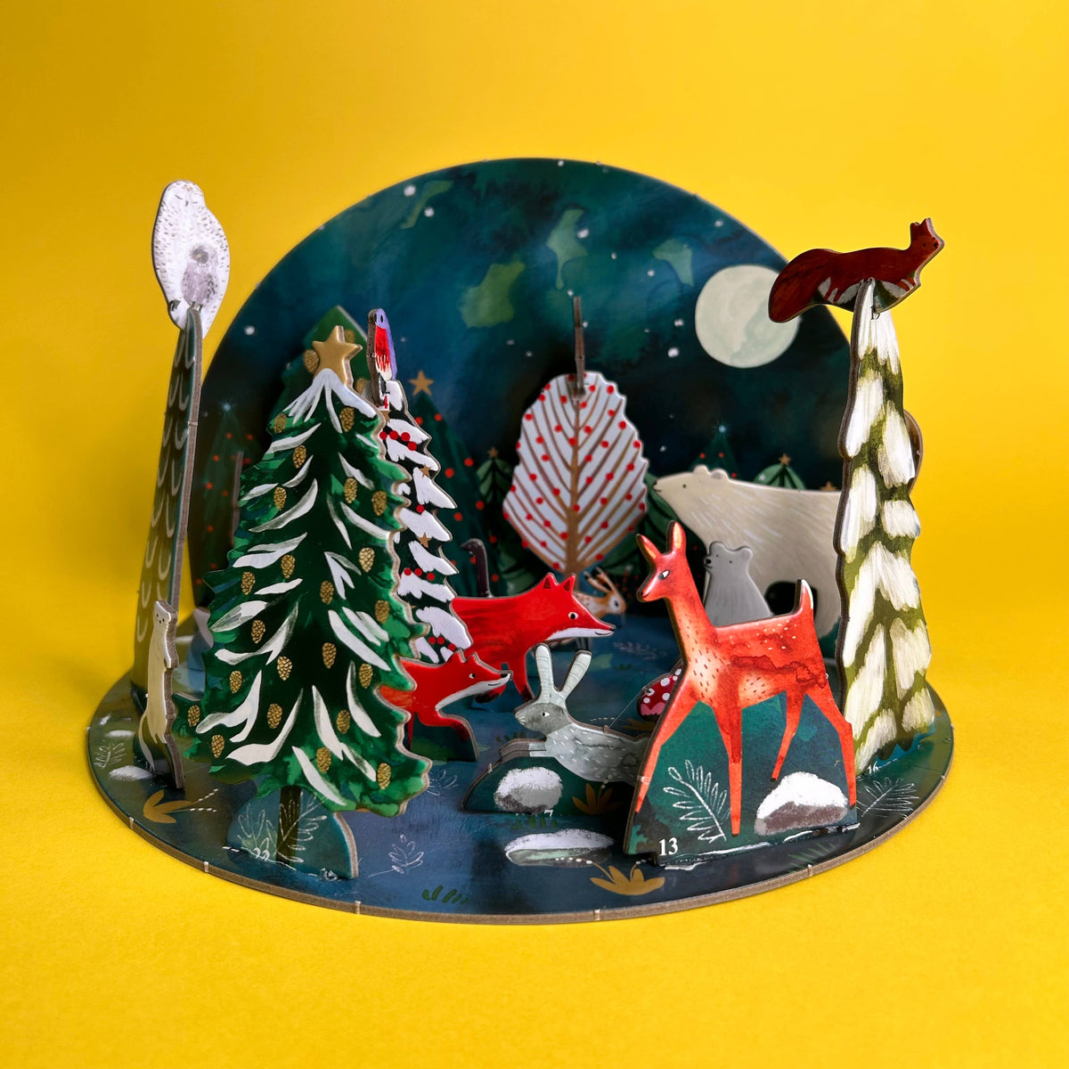 Northern Lights Pop & Slot 3D Advent Calendar