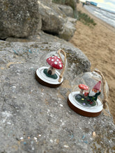 GNOME GLASS DOME HANGING DECORATION