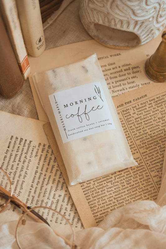 Morning Coffee Scented Snap Bar Wax Melt