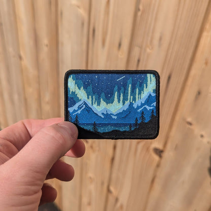 Northern Lights Iron on Patch