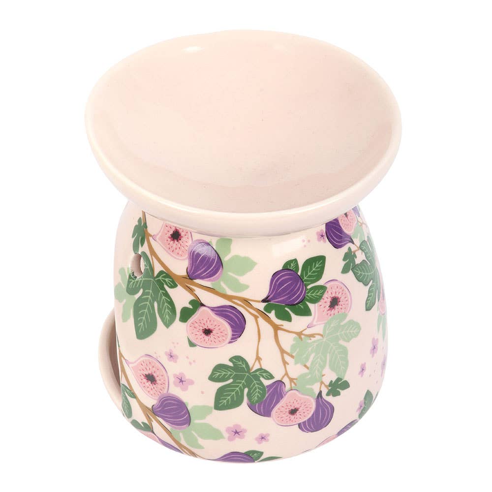 Fig Tree Print Oil Burner