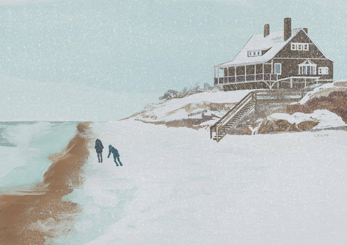 Meet Me In Montauk Art Print